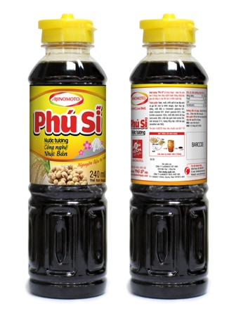 Nước tương Phú Sĩ cải tiến mới